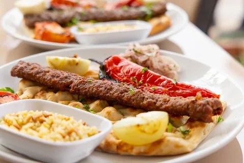 Local Food in Azerbaijan | Safari Sutra Holidays Azerbaijani plov rice and dolma — food experience on Azerbaijan tour from India | Safari Sutra