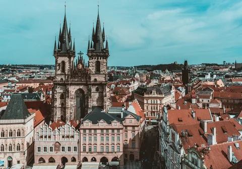 Prague Old Town Walking Tour | Safari Sutra Holidays Walking through Prague's Old Town cobblestone streets — Czech Republic tour packages | Safari Sutra Holidays