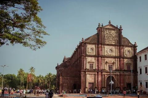Old Goa Portuguese Heritage — Basilica of Bom Jesus | Safari Sutra Holidays Basilica of Bom Jesus Old Goa — UNESCO World Heritage Catholic church | Safari Sutra Holidays