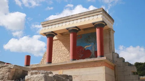 Palace of Knossos, Crete Palace of Knossos, Crete