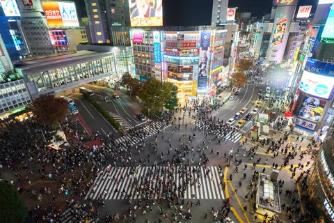 Shibuya Crossing, Tokyo Shibuya Crossing, Tokyo