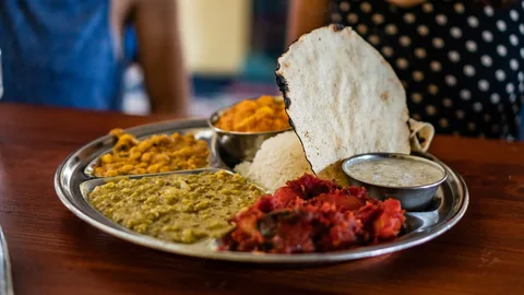 Local Food in Madhya Pradesh — Dal Bafla & Bhopal Cuisine | Safari Sutra Holidays Traditional Madhya Pradesh dal bafla and Indian thali — local cuisine on MP tour | Safari Sutra