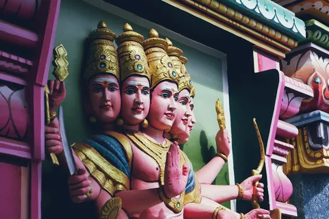 Indian Cultural Heritage Mauritius | Safari Sutra Holidays Colourful Hindu temple in Mauritius — Indian cultural heritage on the island | Safari Sutra