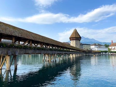 Lucerne Old Town Culture Switzerland | Safari Sutra Holidays Lucerne Chapel Bridge Kapellbrücke old town Switzerland — cultural experience Swiss travel | Safari Sutra