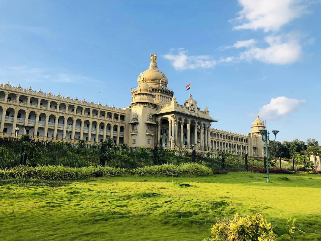 Bangalore cityscape at sunset – Safari Sutra Tours from Bangalore