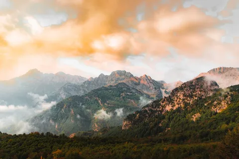 Albania Photography Tour: Bunkers, Bazaars & the Ionian Blue | Safari Sutra Holidays Albanian Alps Valbona valley dramatic mountain landscape — Albania photography tour package from India | Safari Sutra