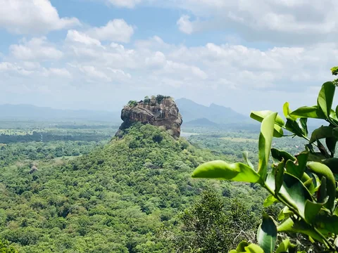 Sri Lanka Family Circuit: Sigiriya, Kandy & Mirissa Beach | Safari Sutra Holidays Sigiriya Rock Fortress rising above jungle mist in Sri Lanka — Sri Lanka family tour package from India